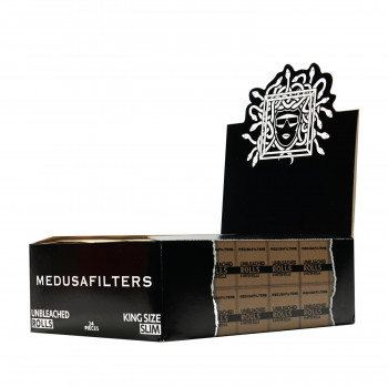 Medusa unbleached King Size Slim Rolls 5m